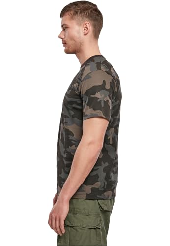 Image of Brandit Camo T-Shirt | Made from pure cotton in camo pattern. With crew neck and short sleeves.