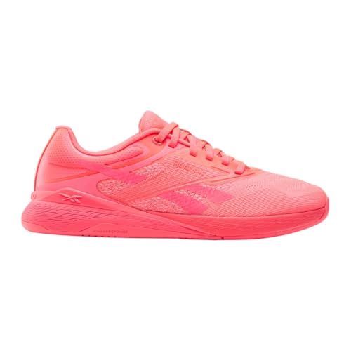 Reebok Zapatillas Deportivas Nano X5 para Mujer, Color Rosa pálido, Talla 40 EU, Pink Blast, 40 EU