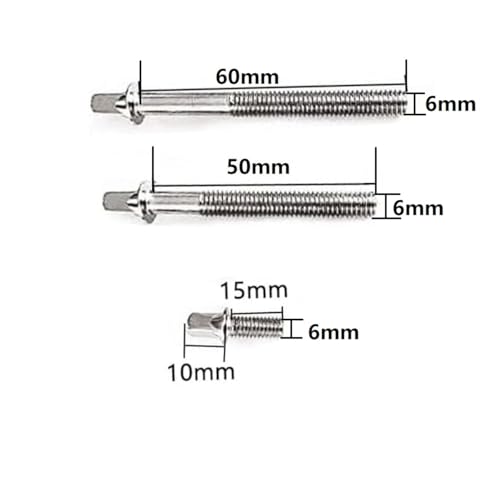 image for TUOREN Drummers Survival Hardware Kit 9Pcs Cymbal Parts Cymbal Sleeves