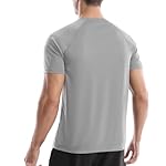 Roadbox Men's Rash Guard Short Sleeve, UPF 50+ UV Sun Protection Swim Shirts, Quick Dry Lightweight Water Surf Beach T-Shirt - Image 2