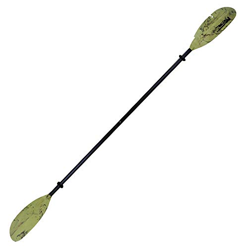 MAXSHADE COVERS Fishing Kayak Paddle,Color Available Olive,Tan 2-Piece (Olive, 95 inches)