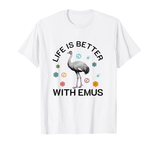 Emus Bird Funny Men Women emu �Ől���͂����Ɨǂ��Ȃ�܂� T�V���c