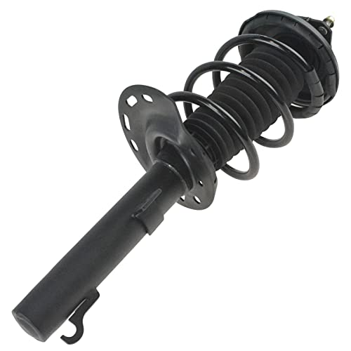 Image of TRQ Front and Rear Complete Strut Assembly & Shock Absorber Kit Complete Strut & Coil Spring Assembly Compatible with 2006-2011 Ford Focus