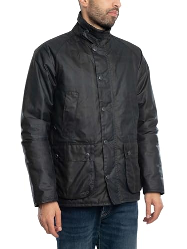 Barbour Men's Bedale Modern Check Wax Jacket2