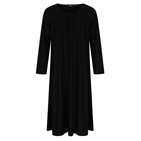 Aelstores Girls Black Abaya Maxi Dress Cover