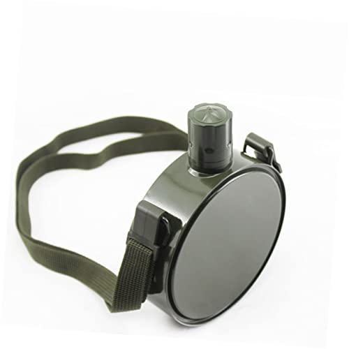 Gafoki 1 Set Outdoor Flagon Kettle Stainless Steel Kettle Bike Hydroflask Metal Pocket Flask Large Drinking Flask Running Water Bottle Camping Supplies Cycling Flask Polyester #TOP7