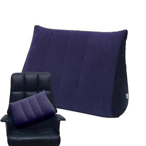 Almohada En Cuña para Uso Adulto - Cojín Inclinación Ergonómico - Soporte Ergonómico como Respaldo para Lectura Embarazo Y Reflujo Gastroesofágico
