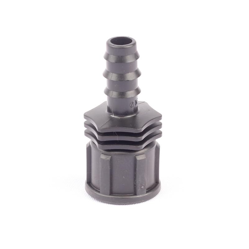 50 Uds 1/2 "hembra de rodadura a 16PE manguera conector recto manguera de riego pezón de acoplamiento sistema de riego de jardín manguera BU accesorios