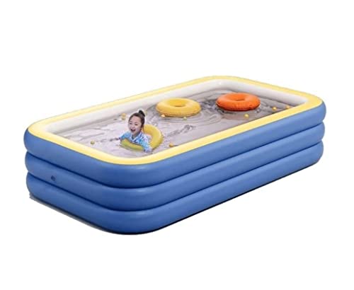 Piscine familiale 1,8m hors sol et pataugeoire jardin 3 anneaux pour enfant