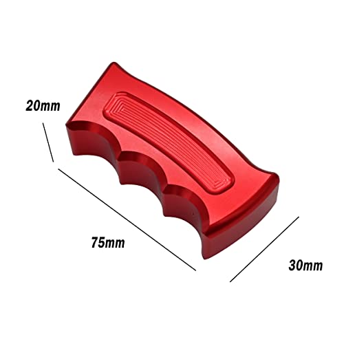 Canitu Pistol Grip Shift Knob Shifter For Can-Am Outlander Renegade, Manual & Automatic Transmission Car Grip Handle Gear Shift Lever Knob Shifter Knob Car Interrior Accessories(Red) #TOP1