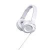 Onkyo ES-FC300 (W) HiFi-Kopfhörer (austauschbares verdrehungsfreies Kabel, Breitband-Titantreiber) weiß