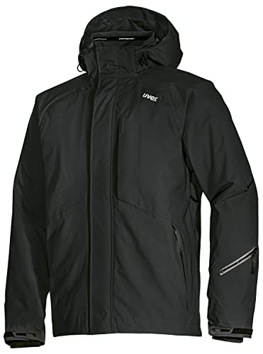 Uvex ADA 17500 Windjacke - Männer-Regenjacke mit Kapuze - Schwarz - M Cover