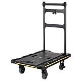 タジマ セフシステム セフ台車折りたたみ式 CT-DHTOR ハンドル・タイヤが折りたためる省スペース設計 最大積載量100kg ハンドル背面にセフホルダー機能6個 セフツールボックスと連結で荷崩れ防止 フットストッパー付 手を挟まないガード型ハンドル