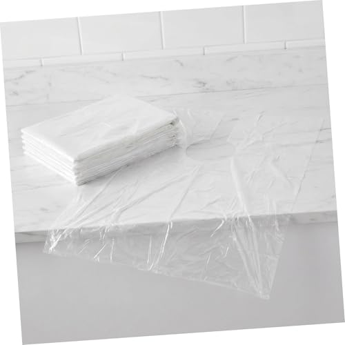 Capa desechable para salón de peluquería 150 piezas transparente miniatura 5
