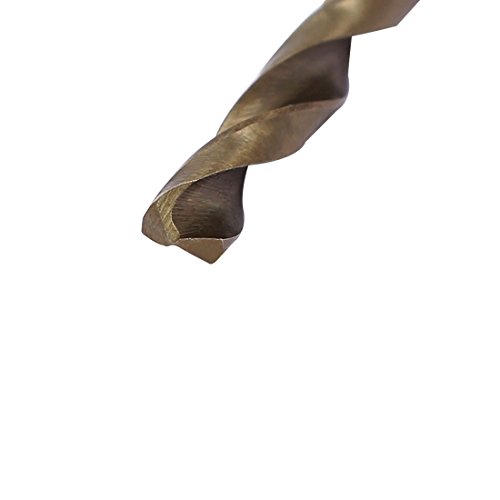 Uxcell 3.1Mm Drilling Dia High Speed Steel Cobalt Metric Spiral Twist Drill Bit Rotary Tool For Hardened Metal, Stainless Steel, Cast Iron And Plastic 5Pcs #TOP2