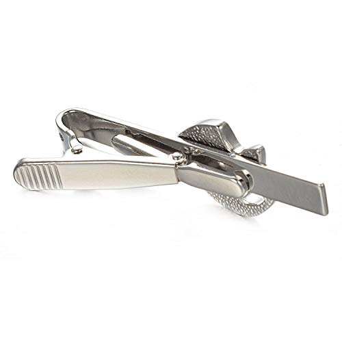 Runootpr Tie Clips For Men,Blue Fish Tie Clips For Men Clip On Tie Bar Neckties Suitable For Wedding Anniversary Business Tie Pin Clips #TOP4