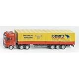 siku sattelzug 3412 Grundfarbe Auto: rot Siku 3932 - Sattelzug