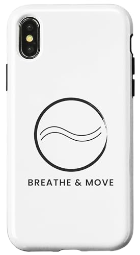 Breathe & Move - ŏ̑TEF[ufUC X}zP[X iPhone X/XS p