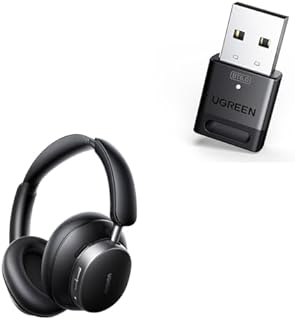 UGREEN Bluetooth 6.0 Dongle with Wireless Bluetooth Headset Sport Studio Pro ANC