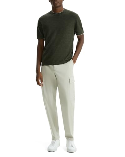 Theory Men's Kolben Tee in Pacific Linen