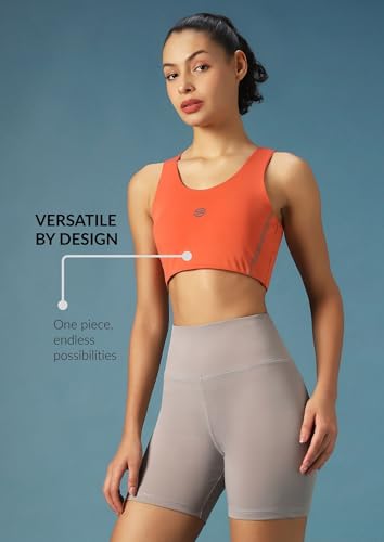 Image of PUMP'D Women's Wire Free Casual Padded Training Bra - Bras for Woman | Sports Bra for Women | Gym Bra for Women Workout | Workout Bra