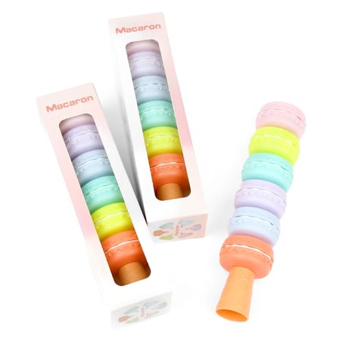 Surligneurs macarons pour bullet journal et scrapbooking créatif