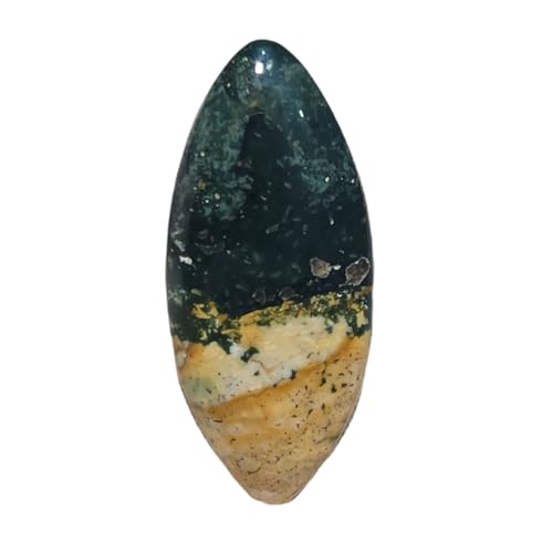 Jaspe océan cabochon marquise parfait pour réussir vos sertissages de bijoux