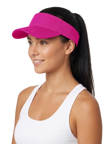 Image of Cooraby Sports Sun Visor Hats Adjustable Sun Visor Caps for Women and Men