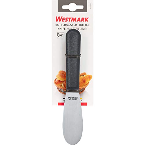 Westmark professional butter knife, blade size: 3.3 x 8.5 cm, length: 18.5 cm, stainless steel/plastic, Master Line, black/silver, 13572270 - Image 5