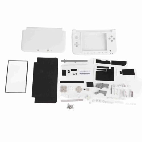 Telecomando Universale Custodia Completa Per Custodia, Parti Di Riparazione Per Guscio, Kit Di Sostituzione Completo Per 3Ds Xl Rosso (Bianco) Telecomando Universale,