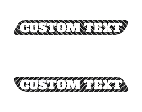 Carbon Fiber Design Saddlebag Inserts para Harley Davidson Touring (2013 y anteriores) - Juego de pares, hechos en USA miniatura 1