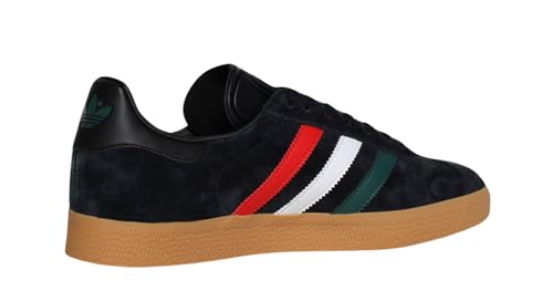 adidas Gazelle Indoor Mens Black/Scarlet/Green Sz 113