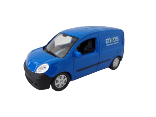 OPO 10 - Voiture Miniature 1/43 Compatible avec Renault KANGOO ENEDIS NOREV - Utilitaire Dealer Pack 511384