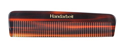 Preisvergleich Produktbild Solida Taschenkamm, handgesägt, havanna, feine Zahnung, 5 g