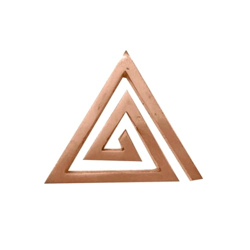 Image of Plain Copper Helix for Vastu | 4 Inch | Pack of 3 | South East Vastu Remedy | Main Door Entrance | Bedroom | Toilet | Helix Vastu Dosh Remedies Products