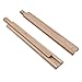 Btibpse Wooden Drawer Slides 40cm Classic Wood Center Guide Track (15-3/4'')