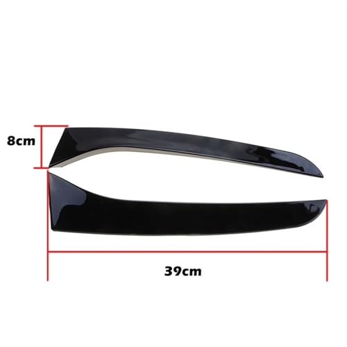 Spoiler latéral Passat B7 Wagon Alltrack noir diffuseur lunette - 4