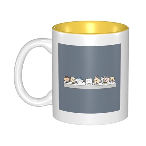 マグカップ ちいかわ コーヒーカップ 陶磁器 ミルクコップ おしゃれ 持ちやすい 耐熱 耐冷 人気 かわいい プレゼント 母の日 記念日 電子レンジ対応 330ml