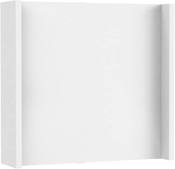 Amazon.com: EverPanel Modular 7' x 7' Wall Kit | White with White Trim ...