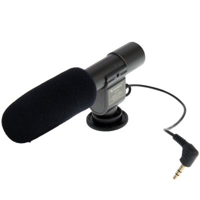 YHMC HWB AYSMG Mini Professional Stereo Microphone for DV Camcorder