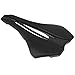 POENVFPO Saddle,Universal Shock Absorbing Comfort Nylon Fiber Base Cycling Seat for Mountain Biking Road Cycling Commuting Fitness Riding