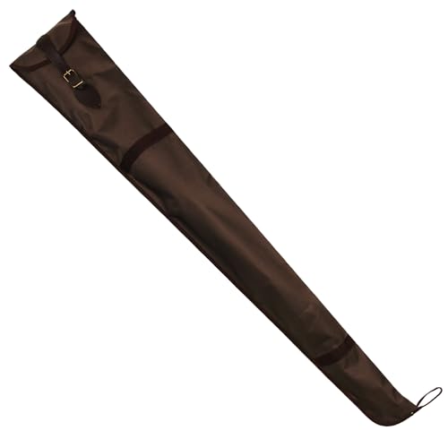 VicBre Housse pour Arme De Rangement pour Fusil sans Mousse 120cm x20cm, Marron