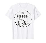 My Niece is My Bestie Cute T Shirt for Aunt, Matching Set