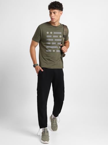 Image of Nobero 100% Cotton T Shirts for Men Stylish | Regular Fit | Graphic Printed T Shirts for Men 180 GSM Combed Cotton | Round Neck Half Sleeve | Pack of 3
