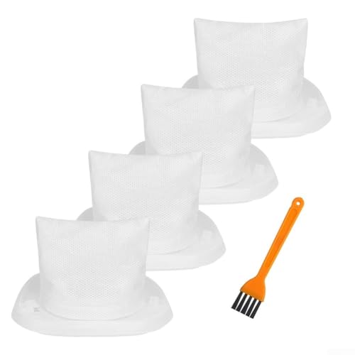 4 Pack HNVCF10 Filters Compatible with For For Dustbuster HNVC220B HNVC215B HNVC115J, Washable Reusable Replacement Parts with Cleaning Brush