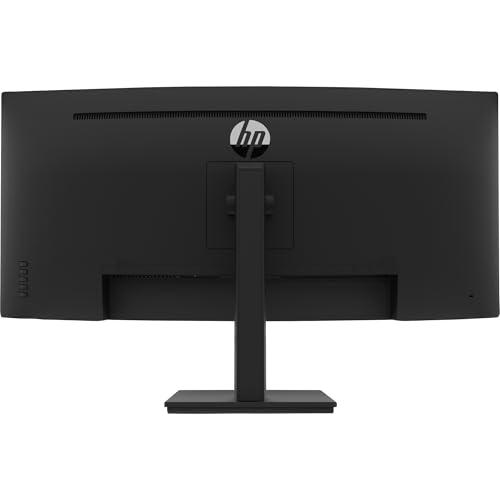 Image of HP P34hc G4 Curved USB-C Monitor - 34 inch WQHD (3440 x 1440) Display, 60Hz, Built-in Speaker, Low Blue Light, Adjustable Stand (Height /Tilt), USB Hub, HDMI, DisplayPort