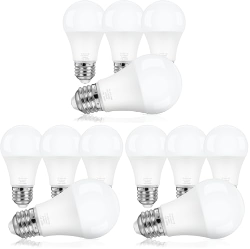 ASOMST A19 LED Light Bulbs 100 Watt Equivalent...