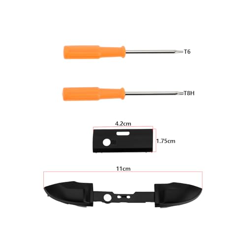 Image of SING F LTD 1 Set of LB RB Bumper Button Controller Replacement Kit Compatible with Xbox Series X S RB LB Replacement Bumper Trigger with Screwdriver