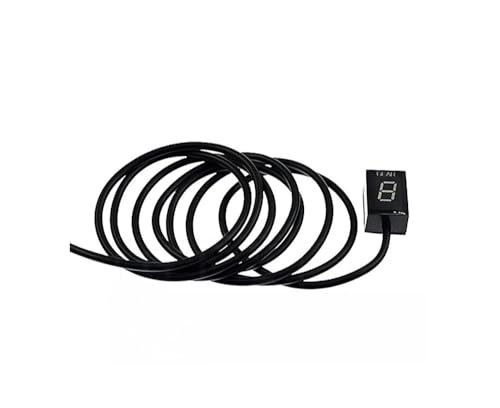 Indicateur de vitesse moto CBF600 premium - Tableau des vitesses numériques LED bleue de 1 à 6