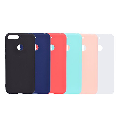 ✅【1 ordine 6 colori】 - Questo articolo contiene 6 diversi colori. [Nero + Blu scuro + Rosso + Verde menta + Rosa + Traslucido] È possibile utilizzare diversi colori custodia per il telefono tutti i giorni. Oppure puoi regalarlo ai tuoi amici come regalo.
